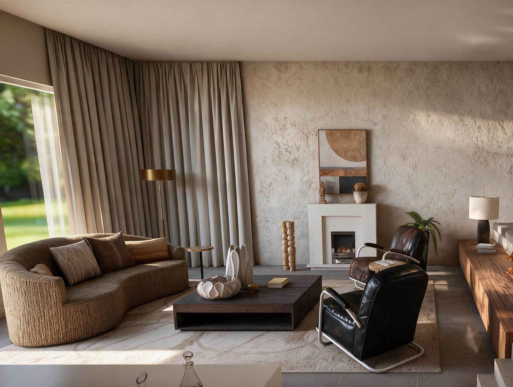 Livingroom - Split Level project - BF DESIGN